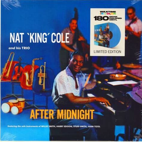 Nat King Cole And His Trio After Midnight Vinyle LP BLEU NEUF