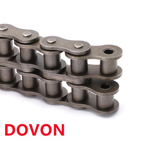 Short Pitch Roller Chains B Series Duplex C Steel Roller Chain