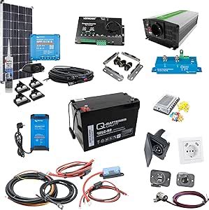 Camperpower Camper Elektrik Komplettset Solar Basic Selbstbauset