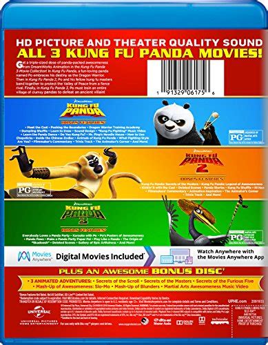 Kung Fu Panda 3 Movie Collection [blu Ray] Pricepulse