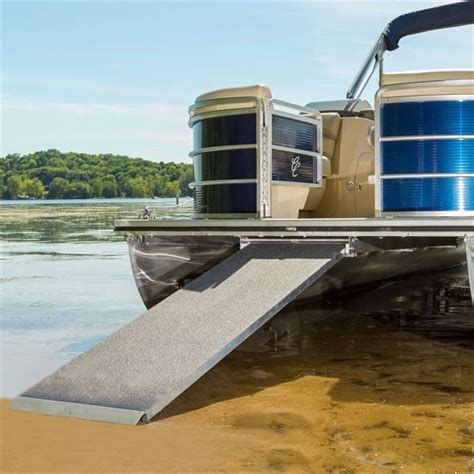 7 12 L Harbor Mate Aluminum Pontoon Boat Ramp Boat Building Plans Pontoon Boat Accessories