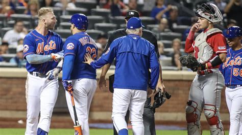 Watch Benches Clear After Angels Plunk Mets Star Yardbarker