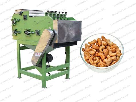 Cashew Shelling Machine Automatic Cashew Shell Removing Machine Taizy