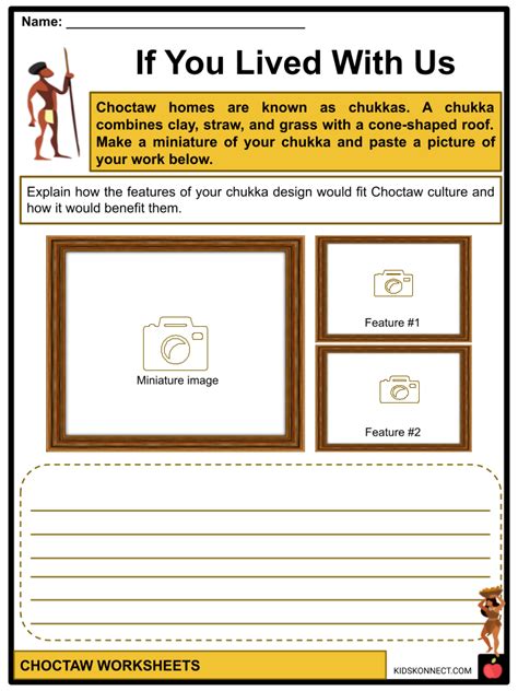 Choctaw Worksheets And Facts History Culture Traditions