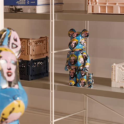 Medicom Andy Warhol S Marilyn Monroe Be Rbrick Set Blue