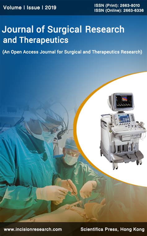 Open Access Journal Journal Of Surgical Research And Therapeutics