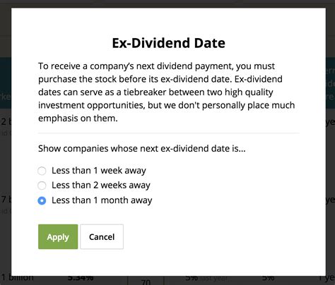 How To Find Dividend Ex Date Haiper