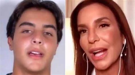 Marcelo Sangalo filho de Ivete posa pai e dá recado a cantor