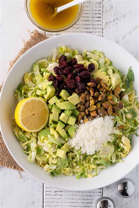 Shaved Brussels Sprouts Salad With Citrus Vinaigrette Artofit