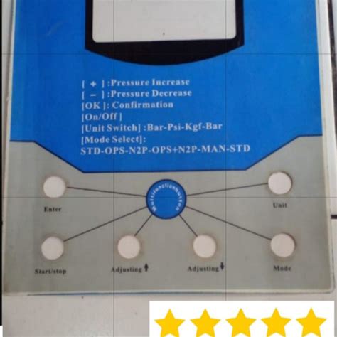 Jual Stiker Setiker Layar Mesin Nitrogen Generator Airtrack M One