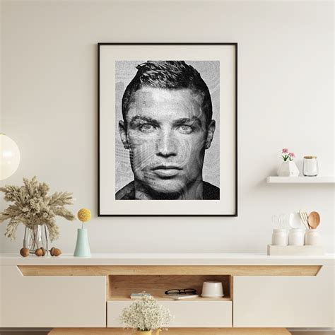 Cristiano Ronaldo Wall Art Instant Download Cristiano Ronaldo Poster