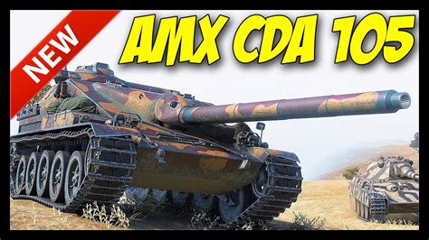 AMX Canon D Assaut 105 Review World Of Tanks AMX Cda 105 New Tier