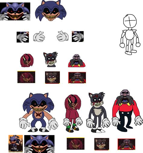 Retraced Lord X In Sonic Pc Port But Full Bodies By Abbysek On Deviantart