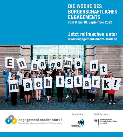 Woche des bürgerschaftlichen Engagements Bundesnetzwerk