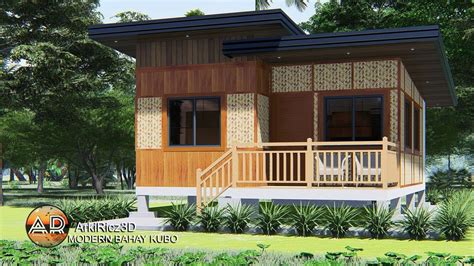 MODERN BAHAY KUBO DESIGN AMAKAN HOUSE IDEAS 2 BEDROOM 6X8 5 M L