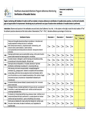 Fillable Online Cdph Ca Assessment Completed By Healthcare Associated