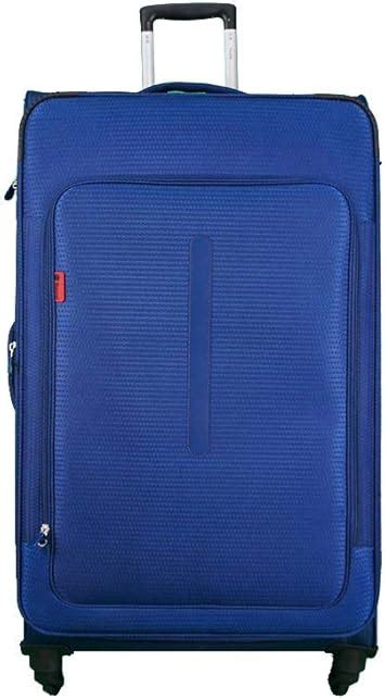 Ezzyrol Ocean 8440 Set Of 4 Lightweight Expandable Four Wheel Trolley Suitcase Blue Medium