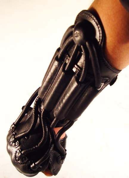 Cyber Leather Bracer But I Think It Works For Steampunk Alternative