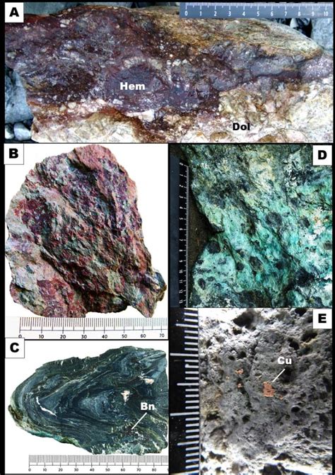 Main Mineral Iocg Ores Styles Related To Devonian Age Basaltic Lavas А Download Scientific