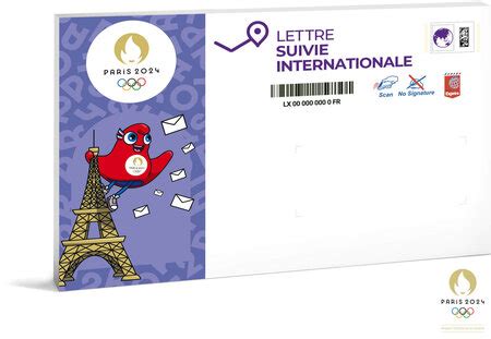 Prêt à Poster Lettre suivie internationale 250g Pochette XS