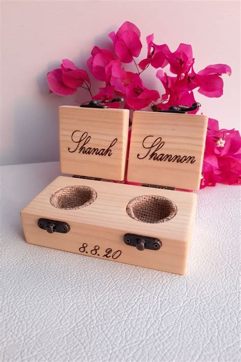 Ring Bearer Box Wedding Ring Box Wedding Ring Box For Wedding Ceremony