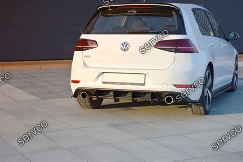 Prelungire Difuzor Bara Spate Volkswagen Golf 7 GTI Facelift 2017 V4