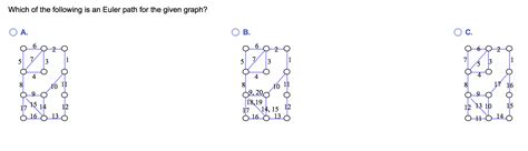 solved find  euler path   graph show  answer  cheggcom