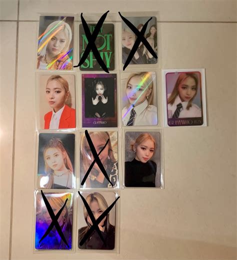 Wts Itzy Ryujin Not Shy Guess Who Pob Withdrama Soundwave Holo