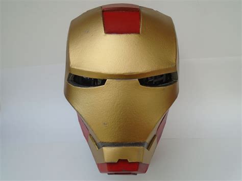 Iron Man Mask Papercraft Build An Iron Man Helmet for Cheap 10 Steps ...