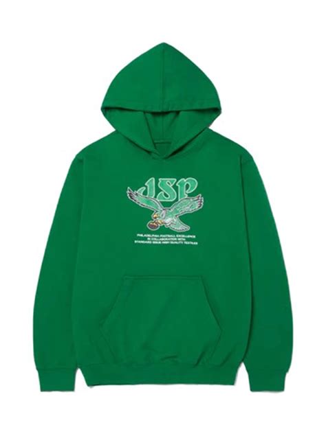 JSP Philadelphia Eagles Retro Kelly Green Hoodie