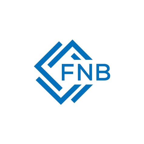 FNB letter logo design on white background. FNB creative circle letter logo concept. FNB letter ...