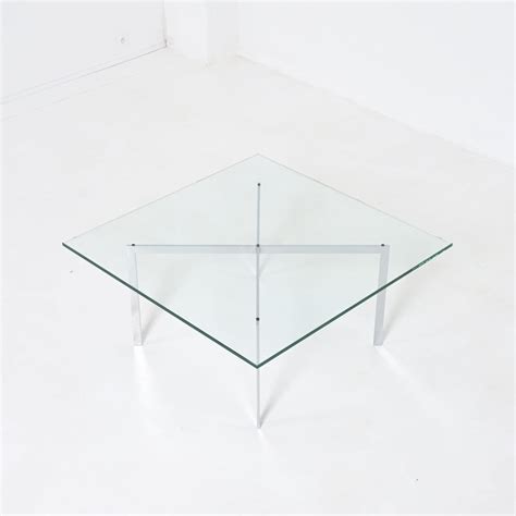 Barcelona Coffee Table By Ludwig Mies Van Der Rohe For Knoll Int