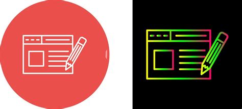 Web Page Icon Design 44408457 Vector Art at Vecteezy