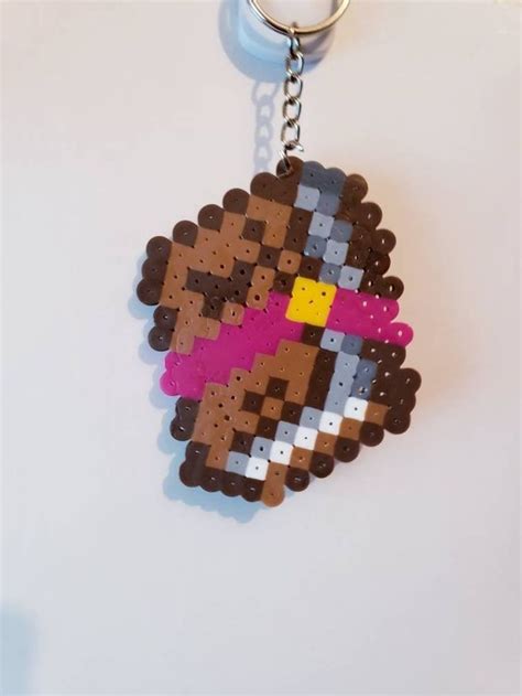 Diy Minecraft Axolotl Perler Bead Figure Artofit