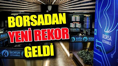 Borsadan Yeni Rekor Geldi