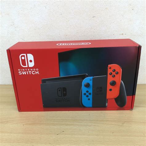 【やや傷や汚れあり】1円〜 美品 任天堂 Nintendo Switch ネオンブルー ネオンレッド ニンテンドースイッチ ゲームの落札情報