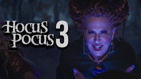 Hocus Pocus 3 Release Date 2024 Cast - Beret Ceciley