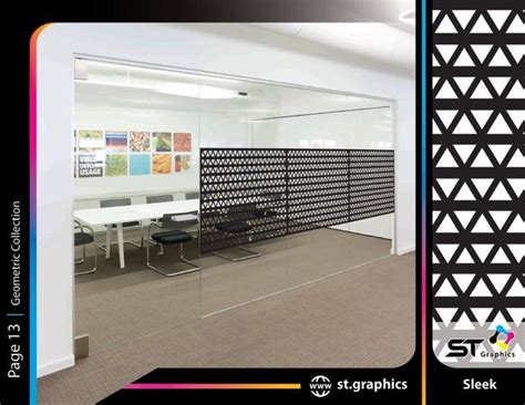 Modern Window Film | Our Geometric Collection | ST Graphics Cincinnati