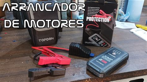 Review Arrancador De Motores Topdon Js Bater A De Emergencia Y