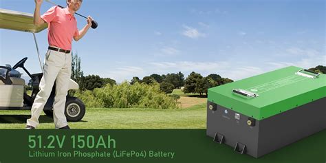 48volt Lifepo4 Lithium Ion Golf Car Battery 48v 100ah Golf Cart Battery Pack With Bms Charger