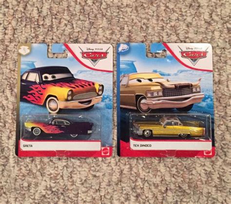 Cars 3 Disney Pixar New Edition Tex Dinoco Daydream And Greta Radiator