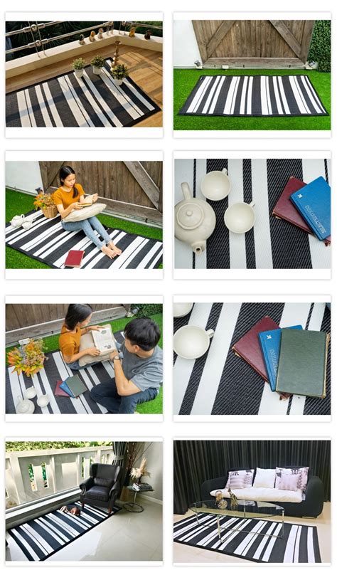 Modern Indoor Outdoor Waterproof Pp Camping Carpet Rug For Bulk Export