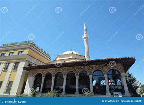 Exterior Of TheThe Et Hem Bey Mosque Albania Editorial Stock Image