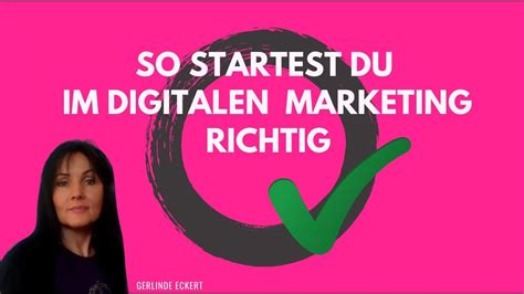 So Startest Du Im Online Marketing Richtig Online Marketing