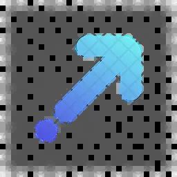 arrow top  corner icon   gradient style