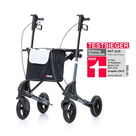 Leichter Rollator Topro Troja 2g Premium Kaufen Rehashopat