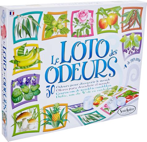 Sentosphère Le Loto des Odeurs Follow Your Nose Game Amazon co uk