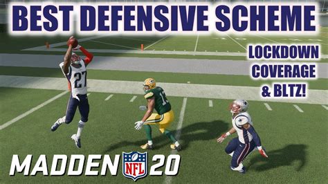 BEST DEFENSIVE SCHEME IN MADDEN 20 LOCK UP ANY OFFENSE WITH LOCKDOWN