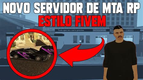 Novo Servidor De Mta Rp Estilo Fivem Pc Fraco Gta Mta Rp Youtube