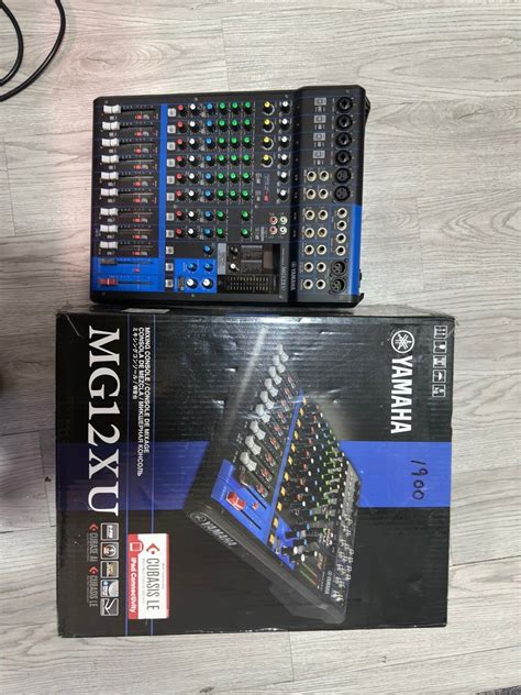 Yamaha MG12XU mixer, Audio, Portable Audio Accessories on Carousell